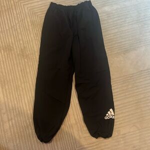 Women’s adidas nylon sweat pants size medium
